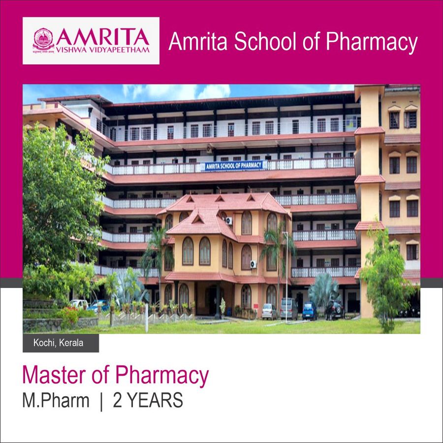 M.Pharma at Amrita School of Pharmacy, Kerala - Other